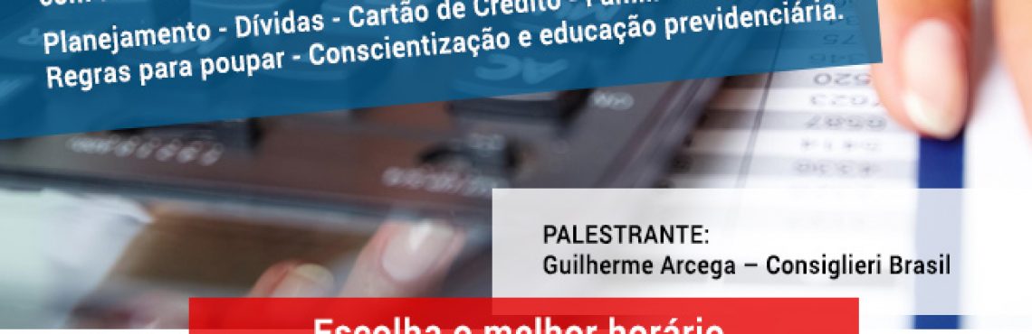 Participe do curso de educação  financeira!